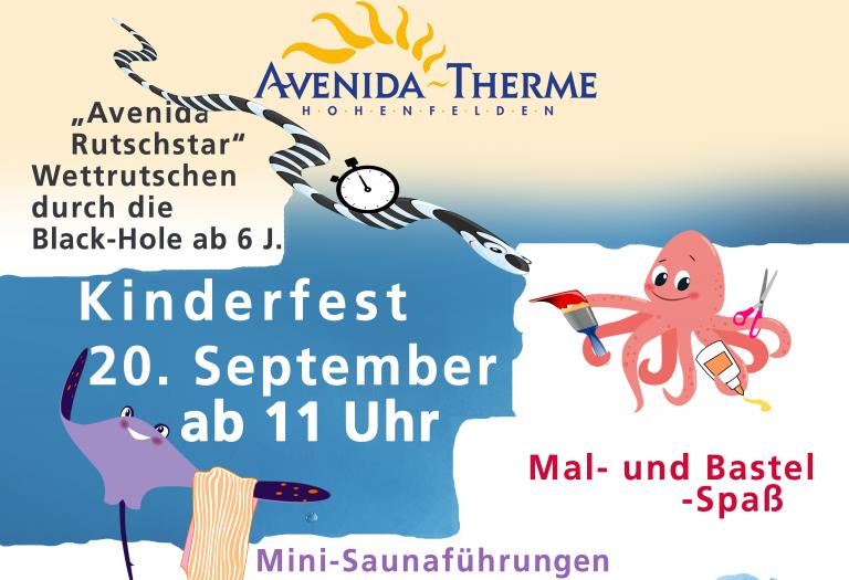 Comic-Tiere, z.B. Seeschlange mit Uhr, Rochen mit Handtuch und Oktobpus mit Pinsel, Kleber und Schere. 